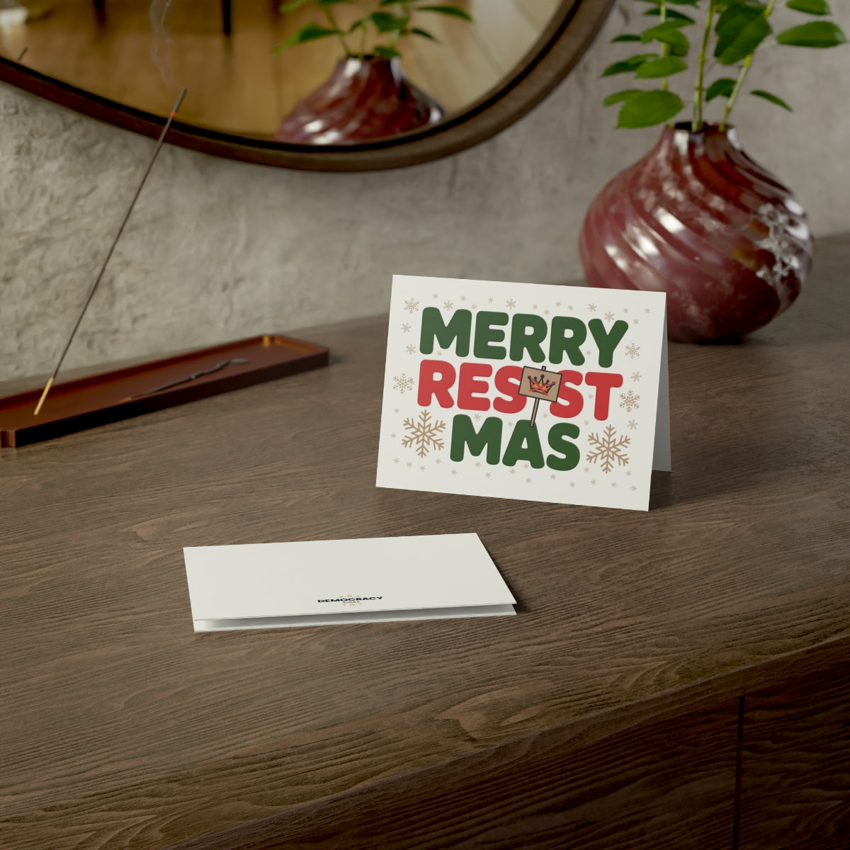 Merry Resist-mas greeting card, context-2
